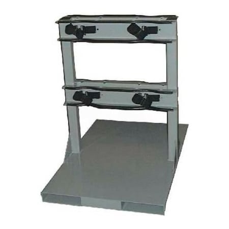 Justrite Forklift Pallet Stand, 24"W x 36"D x 34"H, 4 Cylinder Capacity 35232